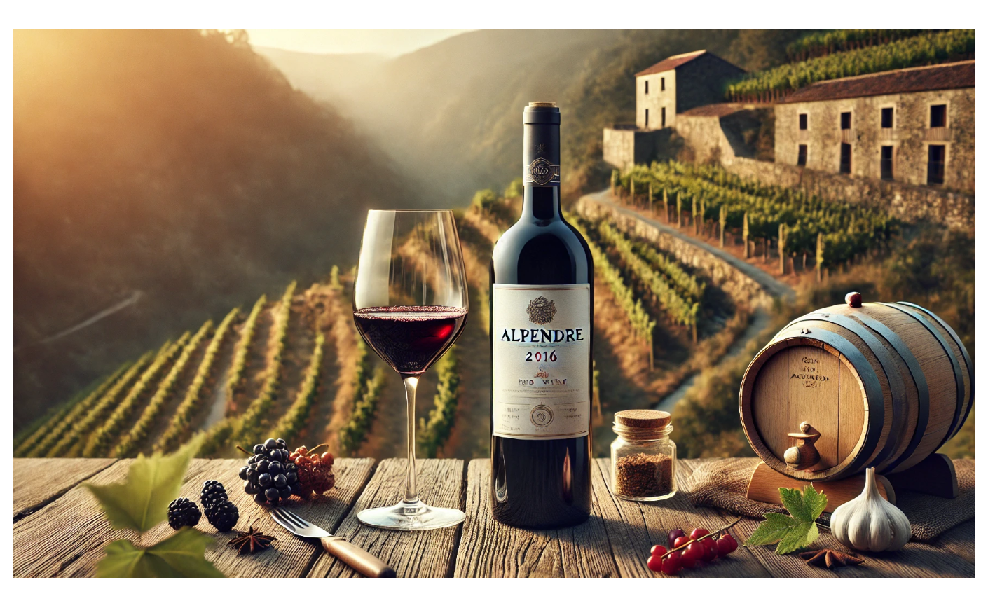 Alpendre 2016 | Un vino excepcional que puedes adquirir en línea